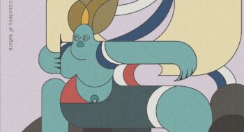 写真：「風神雷神」2025年　AdobeIllustrator,Photoshop