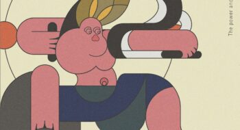 写真：「風神雷神」2025年　AdobeIllustrator,Photoshop